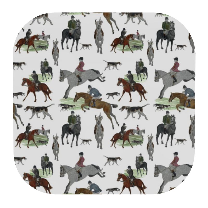 Pack of 4 Horse and Hound Coaster